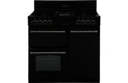 Belling Classic 90DFT Double Dual Fuel Range Cooker - Black